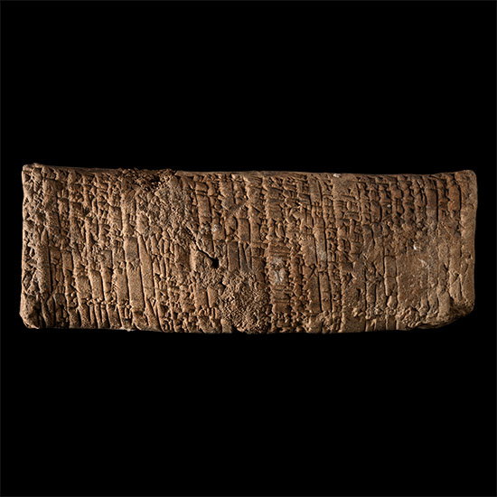 Large Old Babylonian Cuneiform Tablet with Administrative Text