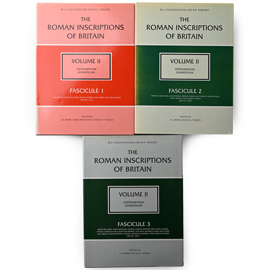 The Roman Inscriptions of Britain, Fascicule 1, 2 & 3 - 3 Titles