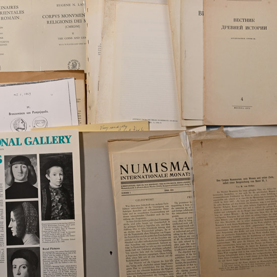 Old Numismatic Coin Literature and Catalogue Group - 18 Titles