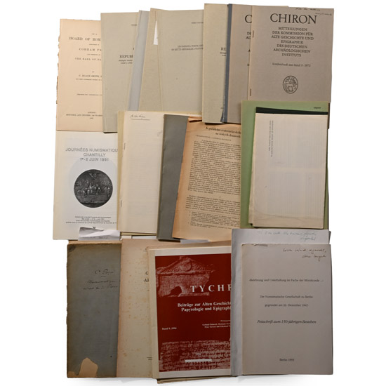 Old Numismatic Coin Literature and Catalogue Group - 24 Titles