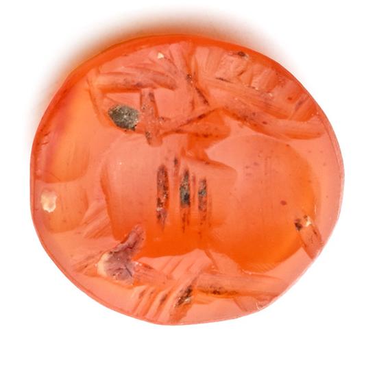 Eastern Roman Carnelian Gemstone with Stag
