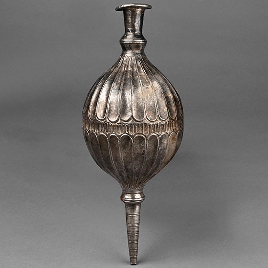 Large Greco-Roman Silver Wine Infundibulum