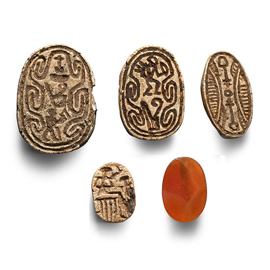 Egyptian Mixed Scarab Collection