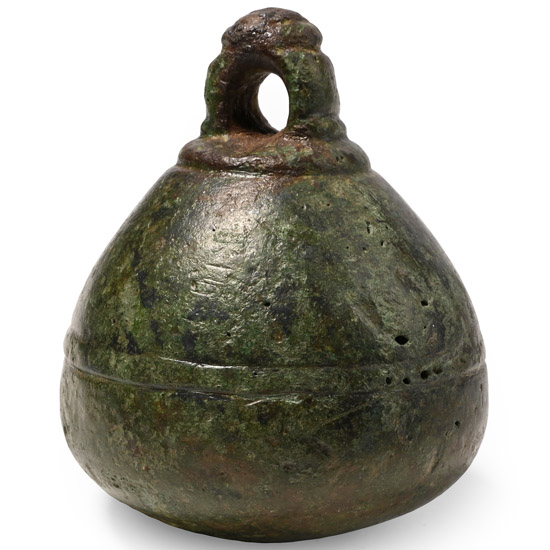 Medieval Bronze Steelyard Weight