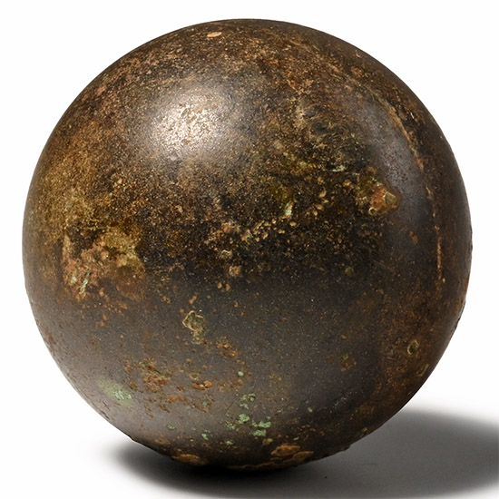 Civil War Period Bronze Cannon Shot