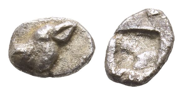 Lesbos, Unattributed Early Mint BI 1/36 Stater.