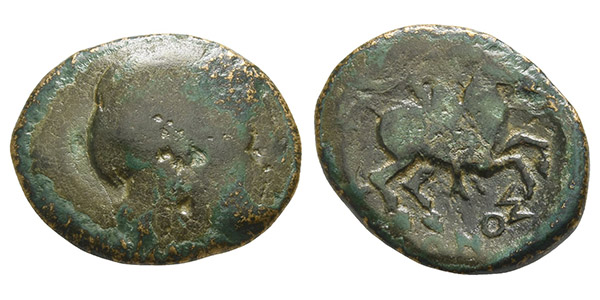 Ionia, Kolophon AE 19mm.