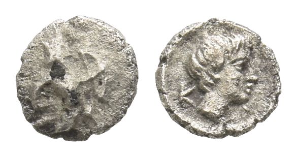 Persia, Achaemenid Empire AR Tetartemorion.