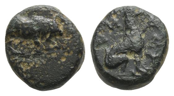 The Thracian Chersonese, Madytos AE Dichalkon.