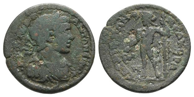 Caracalla AE 24mm of Sardes, Lydia.