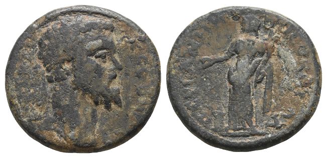Septimius Severus AE 25mm of Pergamon, Mysia.
