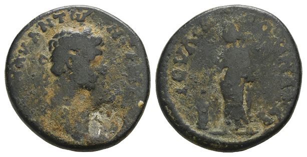 Caracalla, with Julia Domna AE 25mm of Hierapolis-Castabala, Cilicia.