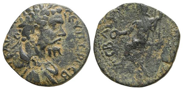 Septimius Severus AE 26mm of Elaiussa-Sebaste, Cilicia.