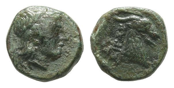 Aeolis, Aegae AE 10mm.