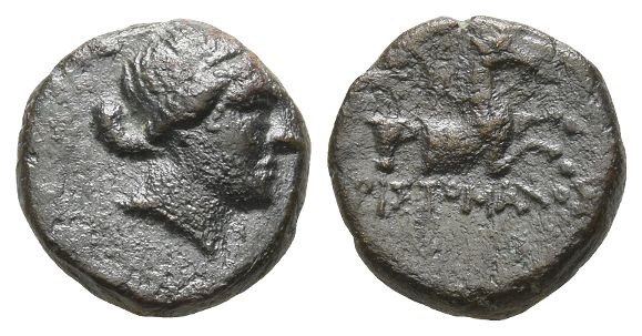 Aeolis, Kyme AE 15mm.