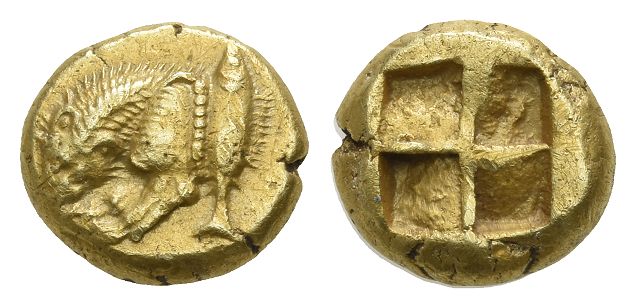 Mysia, Kyzikos EL 1/6 Stater or Hekte.