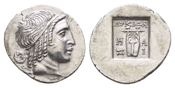 Lycian League, Masikytes AR Hemidrachm.