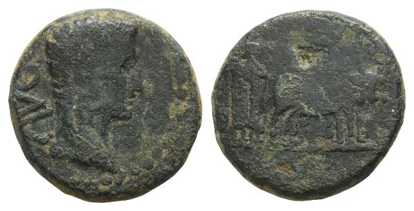 Augustus AE 18mm of Philippi(?), Macedon.