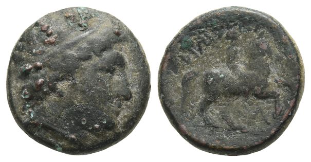 Kingdom of Macedon, Philip II AE 19mm.