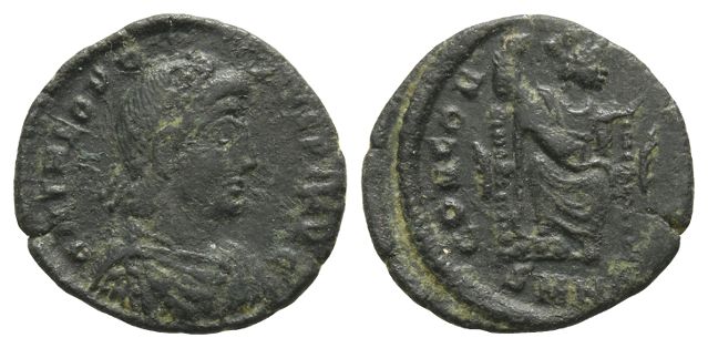 Theodosius I BI Nummus.