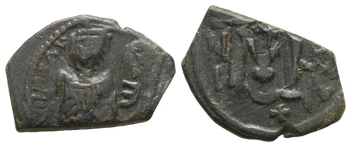 Byzantine AE Follis.