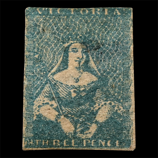 VICTORIA - Australian Three Pence Stamp