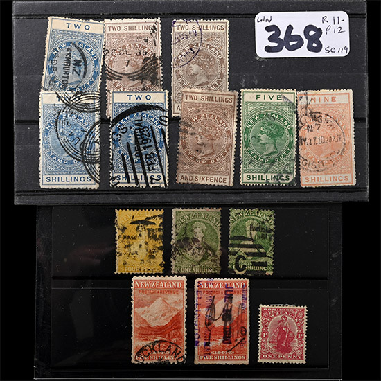 NEW ZEALAND - QV Stamp Collection