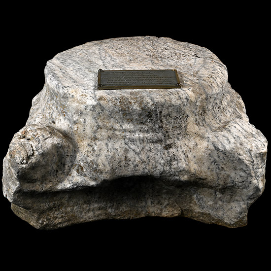 The Earl of Vincents Marble Capital from the Provincia Phoenicia
