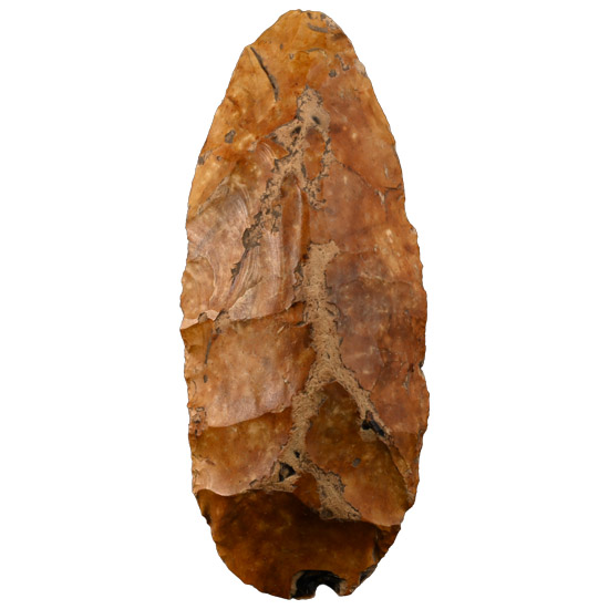 British Stone Age Flint Handaxe