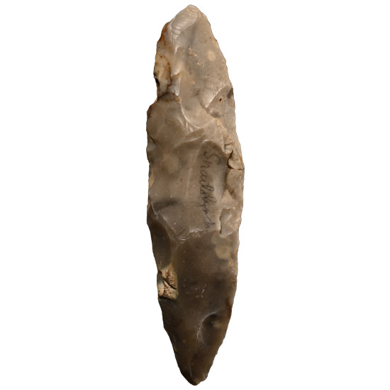 Farnham Snailslynch Stone Age Knapped Flint Knife