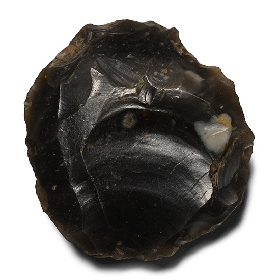 Farnham Stone Age Knapped Flint Scraper