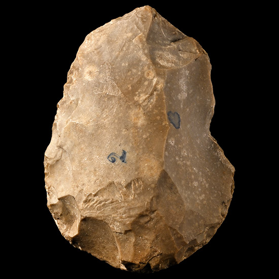 Fawcett Collection Egyptian Knapped Stone Axe with Fawcett Monogram