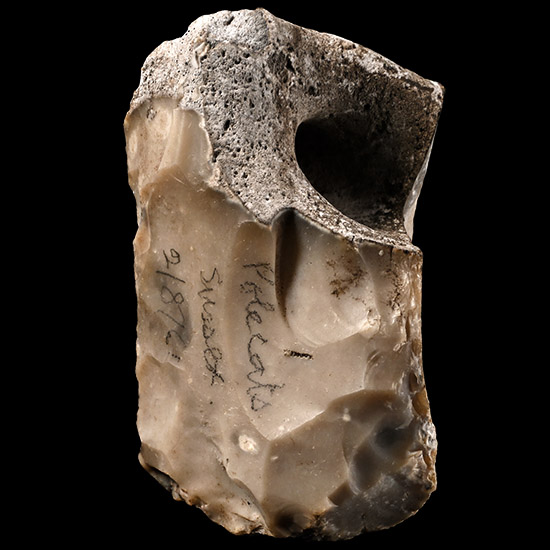 Polecats Farnham Stone Age Knapped Fishing Weight