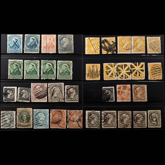 Canada Victorian Postage Stamp Group