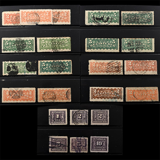 Canada Victorian Postage Stamp Collection