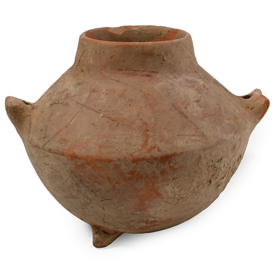 Western Asiatic Terracotta Handled Jar