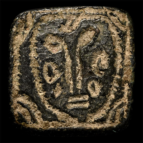 Byzantine Bronze Stamp Seal