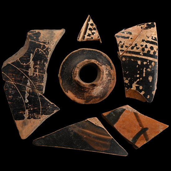 Greek Red-Figure Fragment Collection