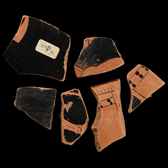 Greek Red-Figure Fragment Collection