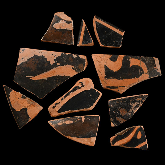 Greek Red-Figure Fragment Collection