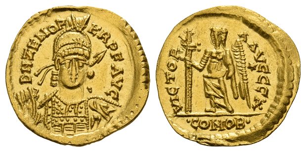 Pseudo-Imperial, Odovacar (Odoacer) AV Solidus.