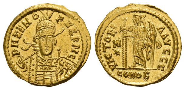 Pseudo-Imperial, Odovacar (Odoacer) AV Solidus.