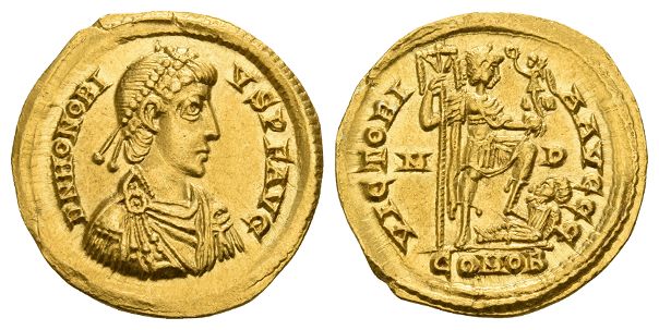 Honorius AV Solidus.