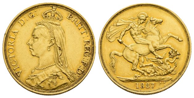 Great Britain. Hanover, Victoria AV Double Sovereign.