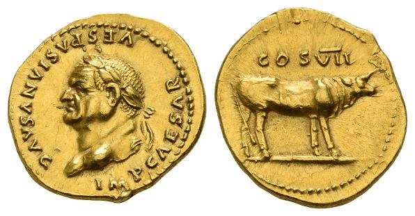 Vespasian AV Aureus.