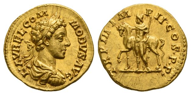 Commodus AV Aureus.