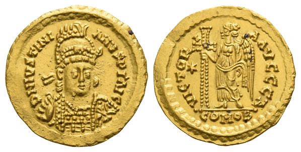 Ostrogoths, Athalaric AV Solidus.