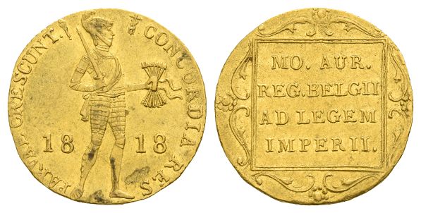 Netherlands. Willem I AV Ducat.