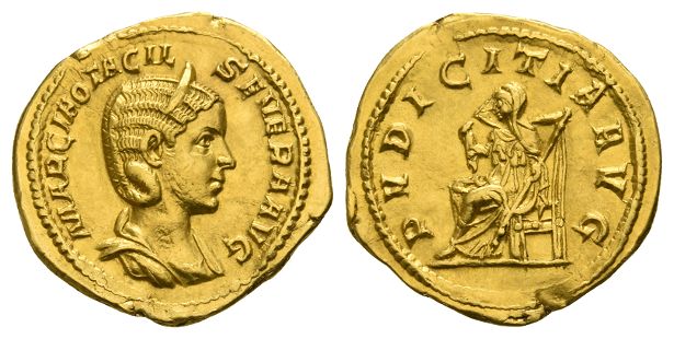 Otacillia Severa AV Aureus.
