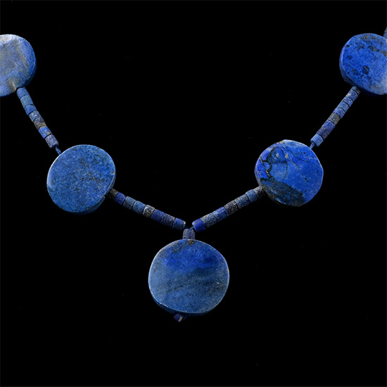 Lapis Lazuli Bead Necklace String